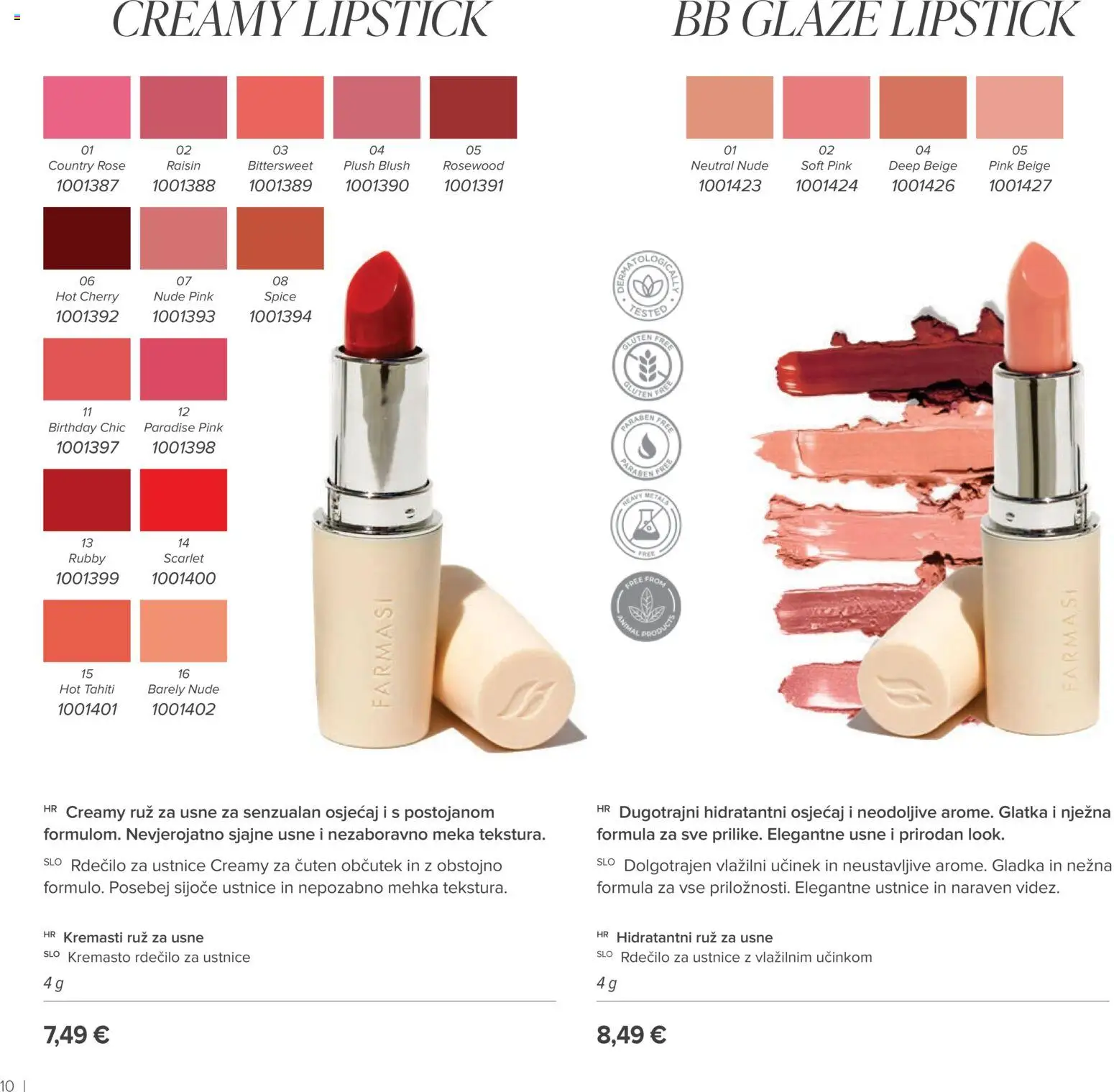 Farmasi katalog | vrijedi od 02.03.2026 | Stranica: 10 | Proizvodi: Ruž