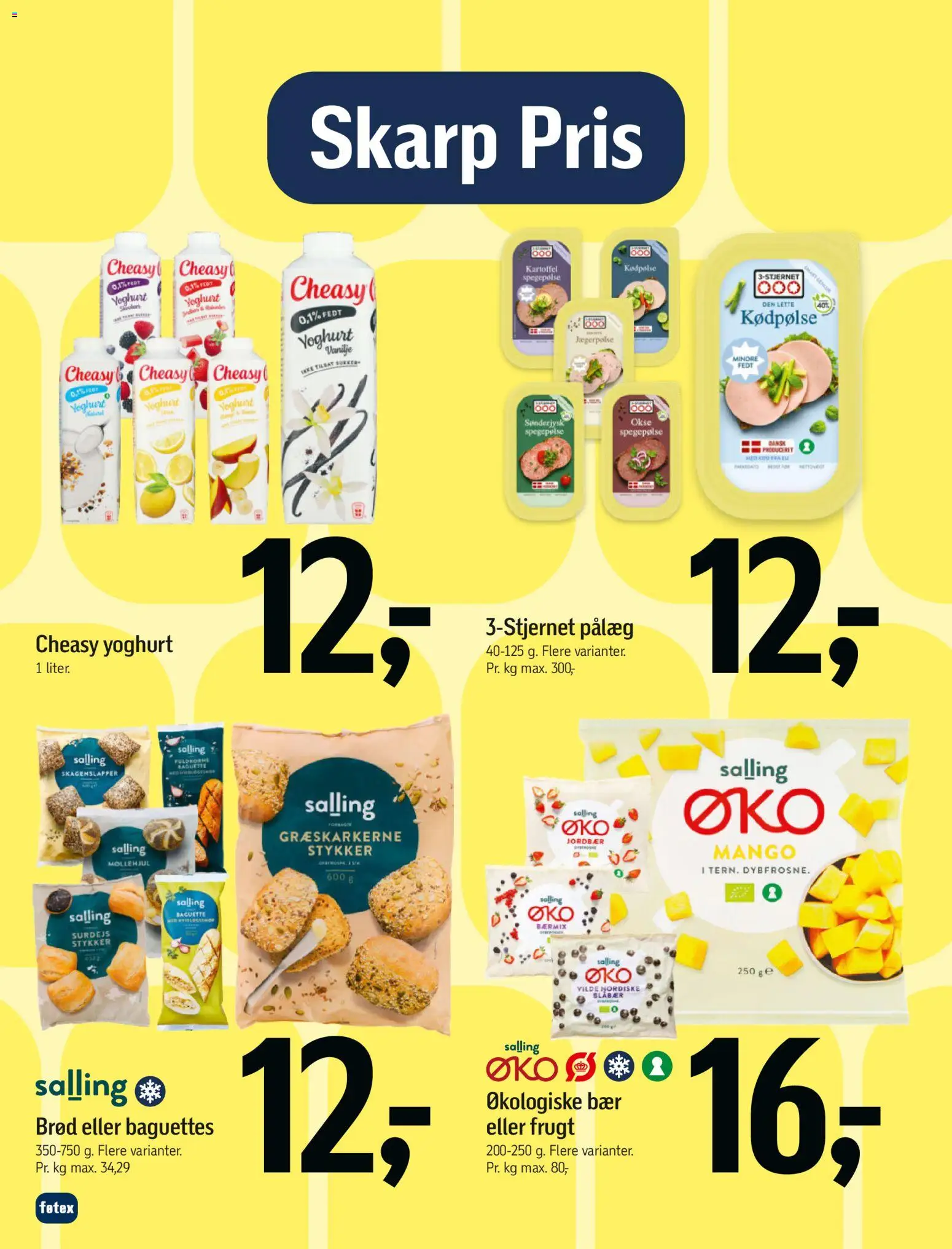 Føtex tilbudsavis – gyldig fra 27.02.2026 | Side: 3 | Produkter: Mango, Yoghurt, Brød, Spegepølse