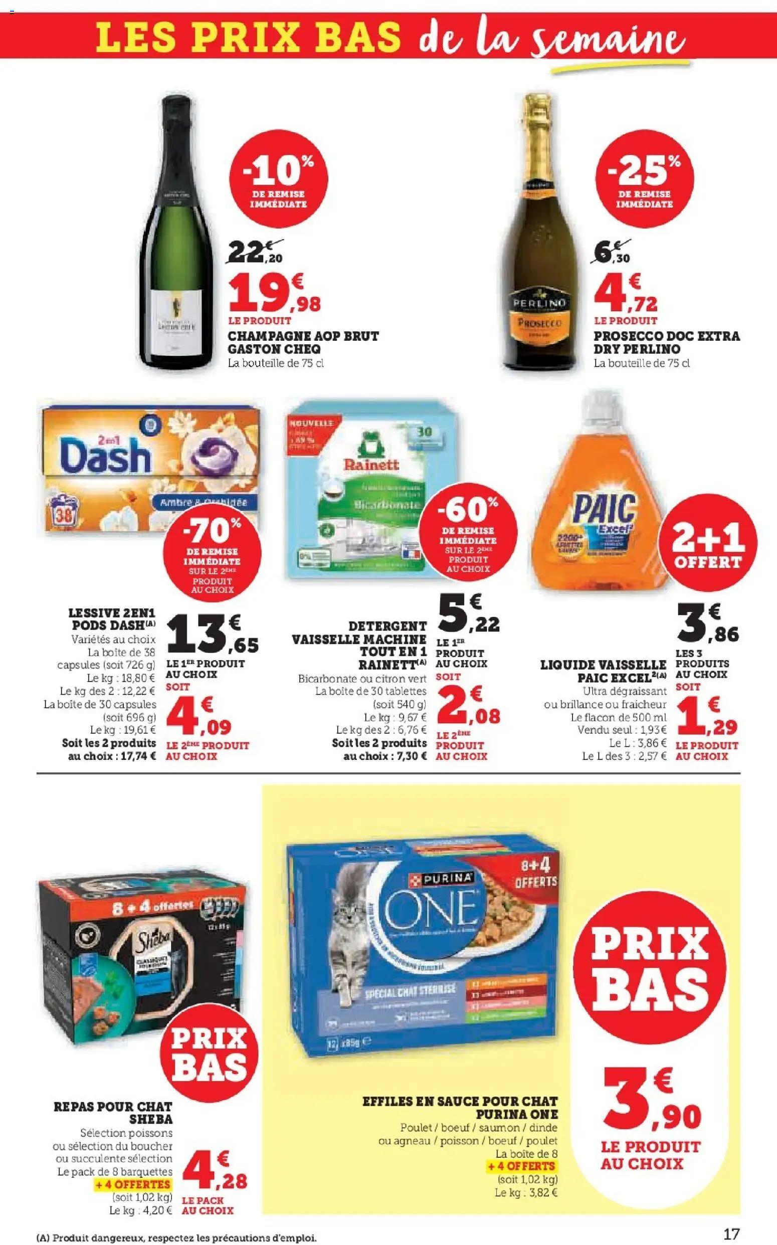 {H1} | Page: 17 | Produits: Agneau, Lessive, Poisson, Saumon