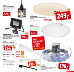 Forhåndsvisning av Jem & Fix kundeavis gyldig fra 07.02.2026 | Side: 9 | Produkter: Vegglampe, Arbeidslampe, Taklampe