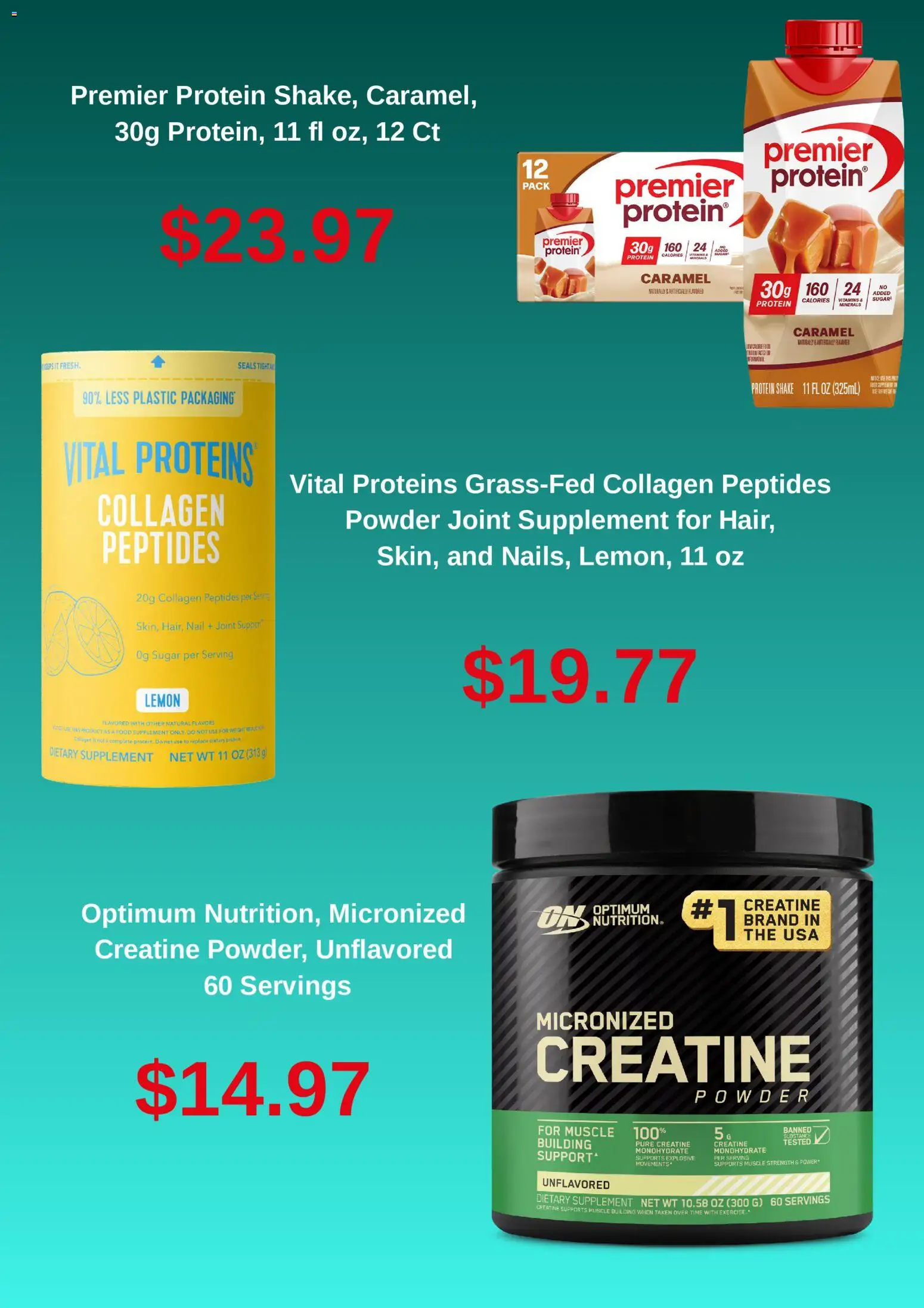 Walmart Catalogue valid from 09.01.2026 | Page: 4 | Products: Sugar, Lemon, Powder