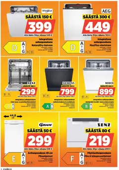 Power-mainoslehti voimassa 30.03.2026 alkaen | Sivu: 18 | Tuotteet: Astianpesukone