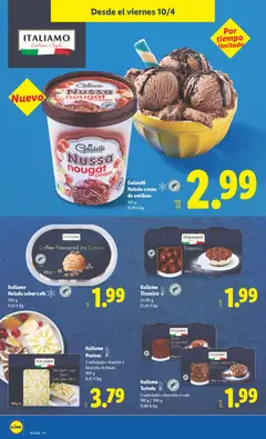 Vista previa Italiamo Helado sabor café, Coffee Flavoured Ice Cream 200 g válido desde el 06.04.2026 | Página: 46