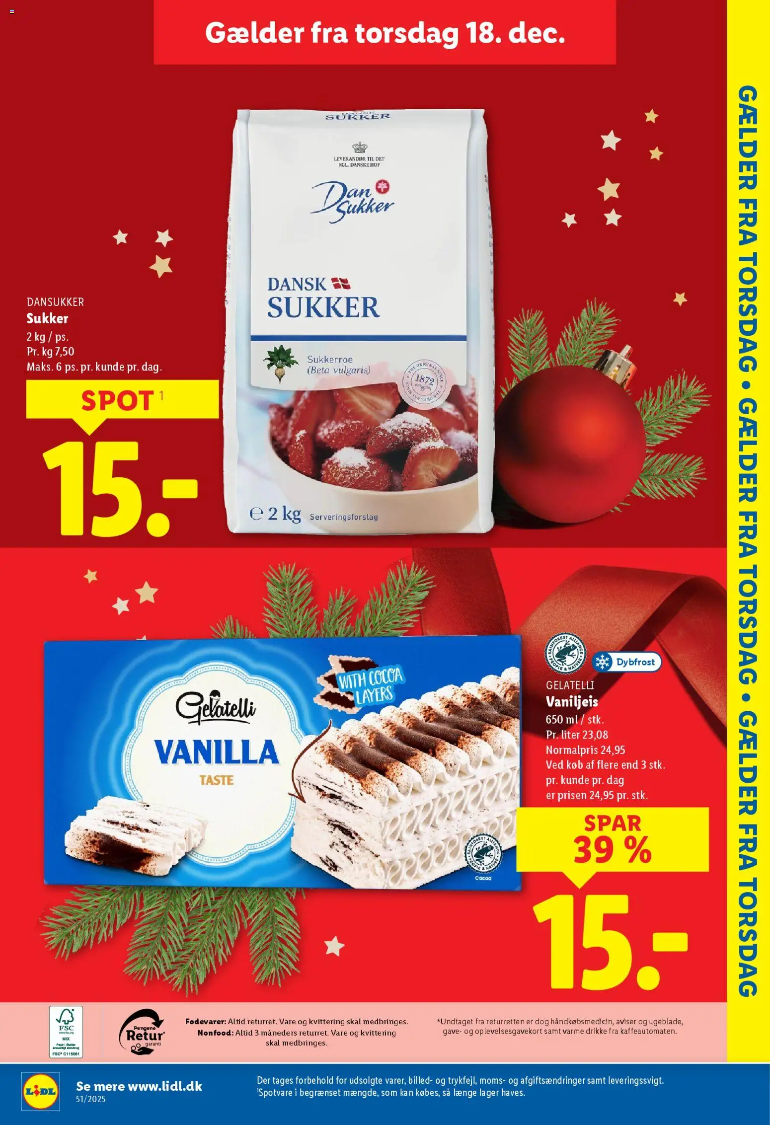 Lidl tilbudsavis – gyldig fra 14.12.2025 | Side: 34 | Produkter: Sukker, Søm