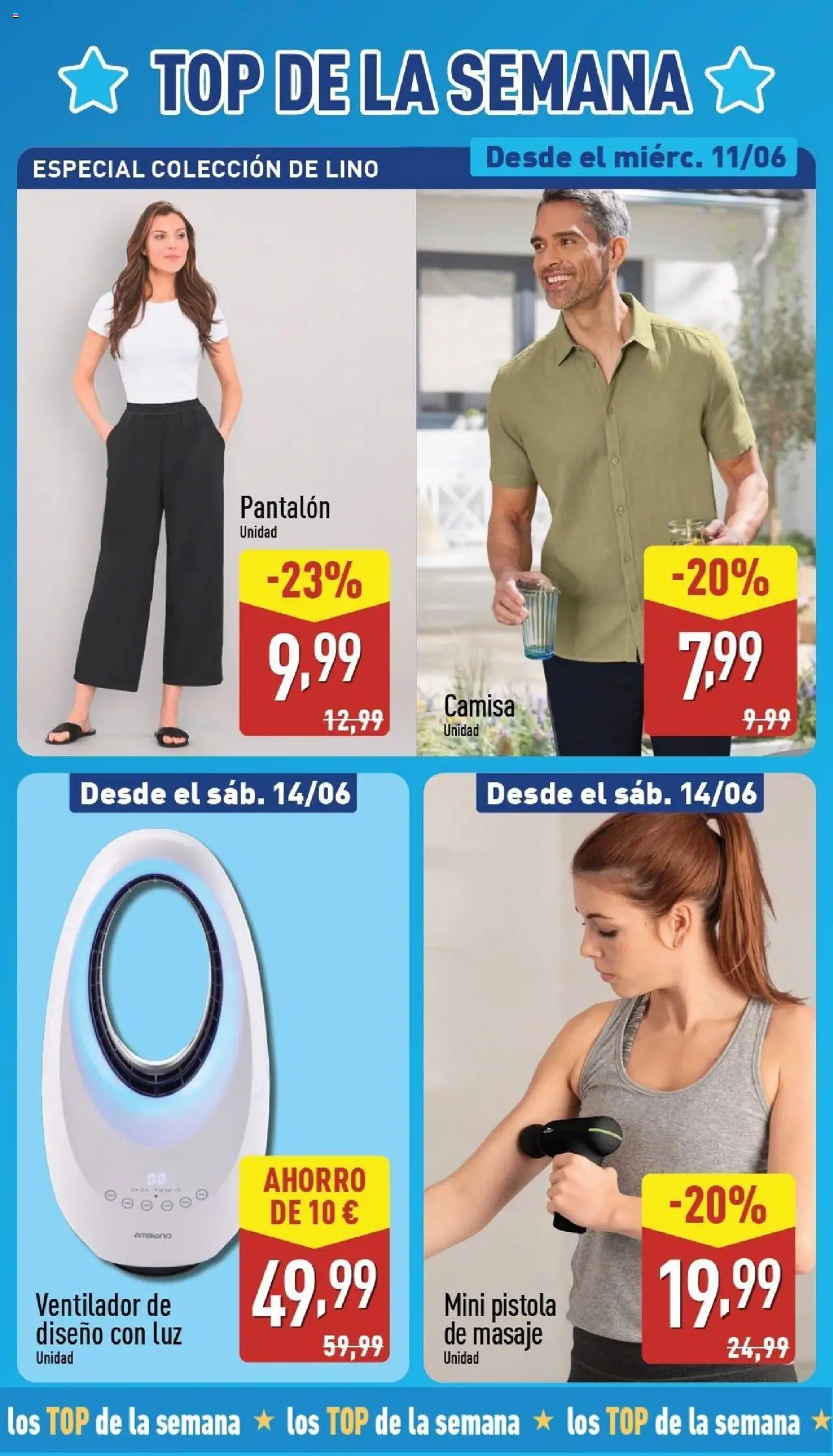 Aldi folleto Península │ válido desde el 09.06.2025 | Página: 3 | Productos: Camisa, Ventilador