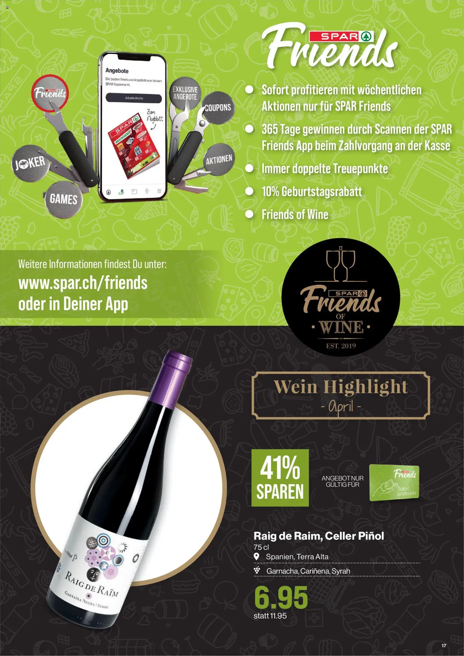 SPAR aktionen – gültig ab 23.04.2026 | Seite: 17 | Produkte: Wein