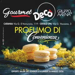 Anteprima del volantino Decò volantino Gourmet Sicilia valido a partire dal 06.03.2026