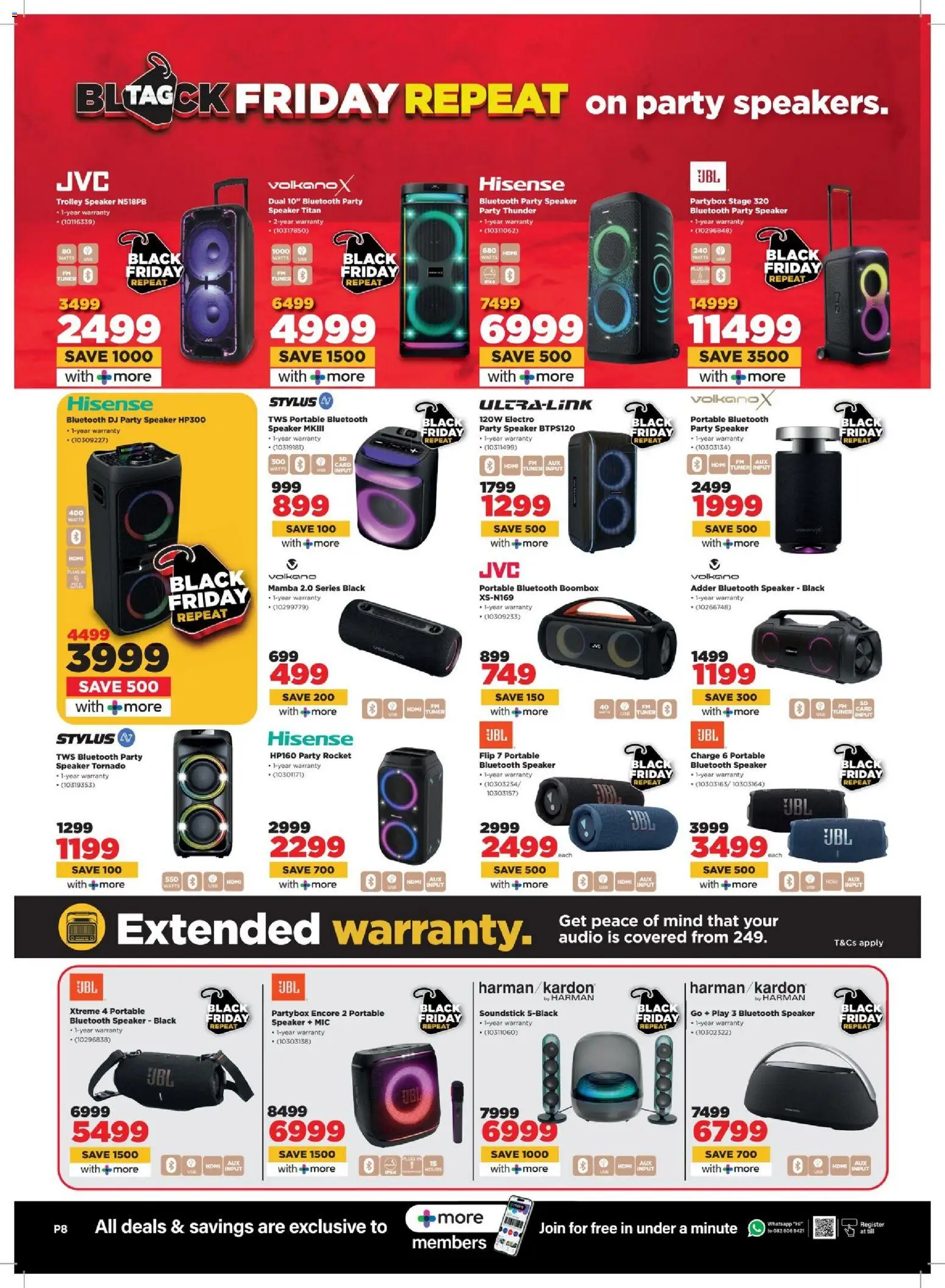 New HiFi Corp catalogue – valid from 04.03.2026 | Page: 8 | Products: Audio, Speaker