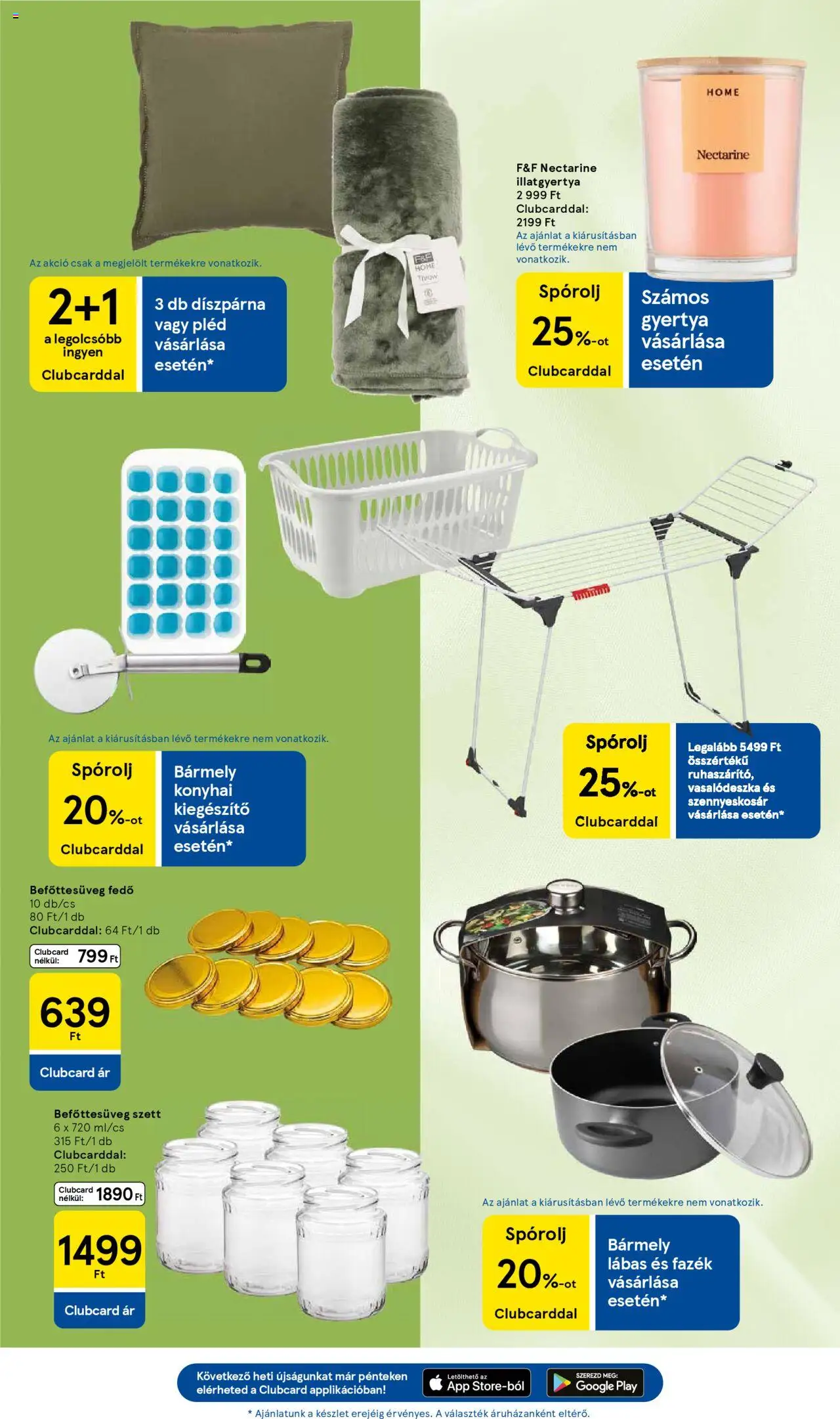 Tesco akciós ujság - amely érvényes a következő dátumtól: 03.07.2025 | Oldal: 31 | Termékek: Szennyeskosár, Gyertya, Illatgyertya, Pléd