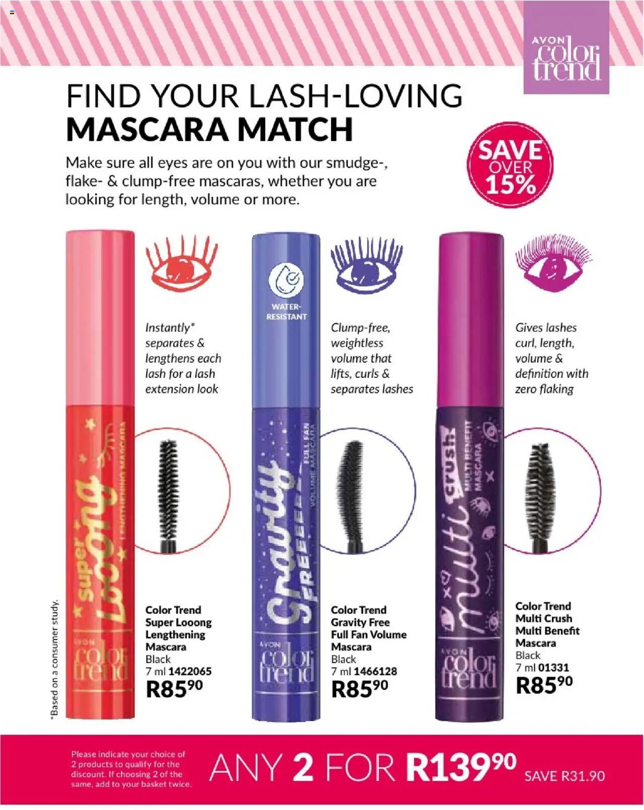 AVON Catalogue  │ valid from 01.08.2025 | Page: 69 | Products: Fan, Basket, Mascara, Water