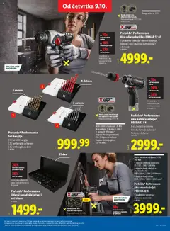 Parkside® Performance Aku udarna bušilica PBHAP 12 A1, 3 podesive funkcije: udarno bušenje, bušenje (bez udarnog mehanizma) i odvijanje #480900 - pregled Lidl kataloga - važi od 09.10.2025 | Strana: 55 | Proizvode: Parkside, Baterija, Udarna bušilica, Bušilica