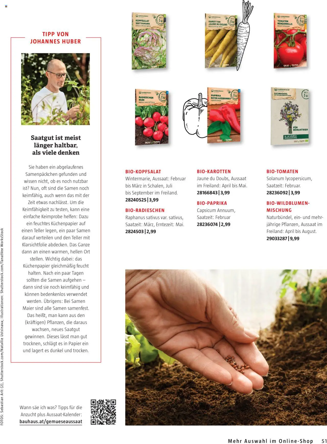 Bauhaus passt! Magazin gültig ab 14.04.2025 | Seite: 51 | Produkte: Tomaten