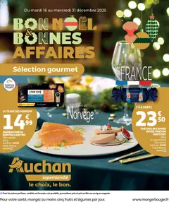 Auchan folder / publicité supermarché - Voorbeeld van een folder van Auchan, geldig van 16.12.2025