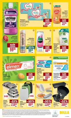 Náhled letáku Billa Velký leták od 18.03.2026 | Strana: 32 | Produkty: Ústní voda, Dózy, Listerine, Příkrm