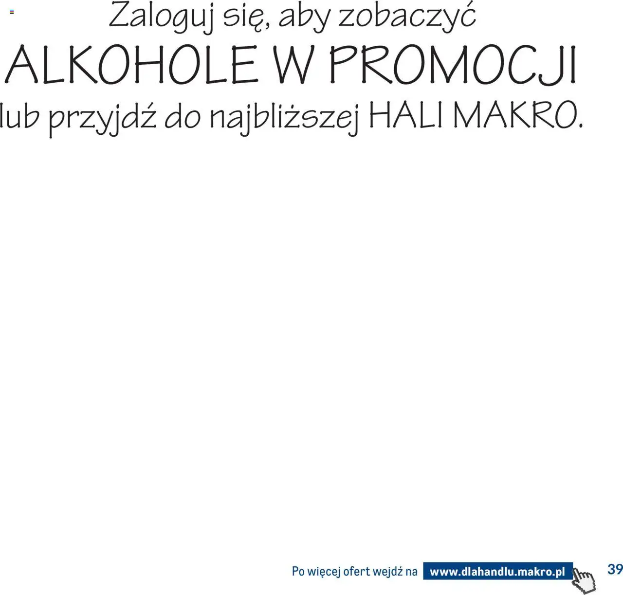Makro Gazetka - Dystrybucja do sklepów od 14.10.2025 | Strona: 39