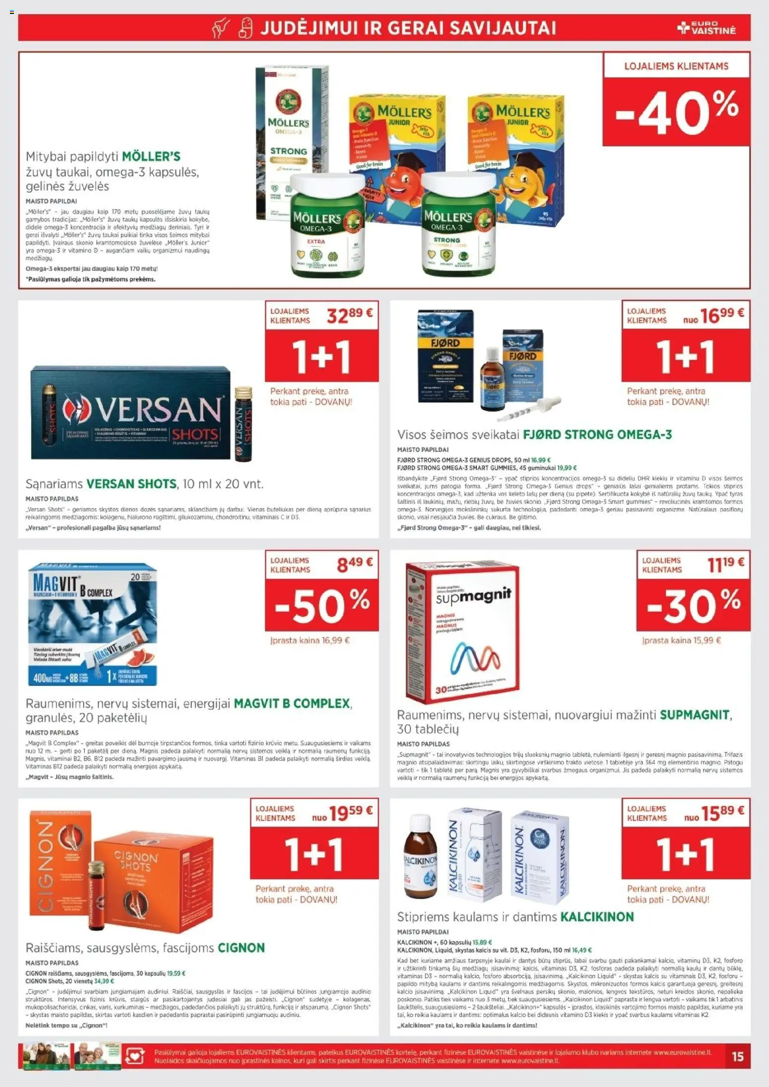 EUROVAISTINĖ akcijos nuo 01.11.2025 | Puslapis: 15 | Prekių: Guminukai