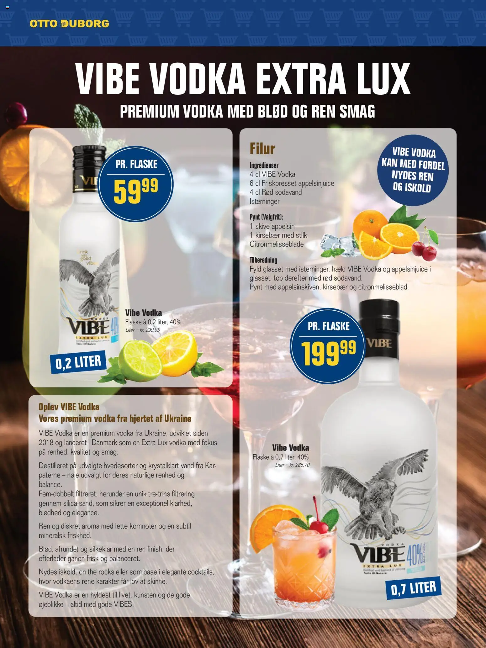 Otto Duborg tilbudsavis – gyldig fra 30.04.2026 | Side: 22 | Produkter: Vodka, Sodavand, Kirsebær, Søm