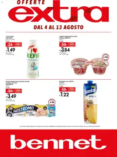 Anteprima del volantino bennet Extra catalogo valido a partire dal 04.08.2025