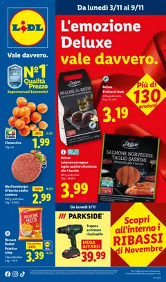 Anteprima del volantino Volantino Lidl	 valido a partire dal 03.11.2025