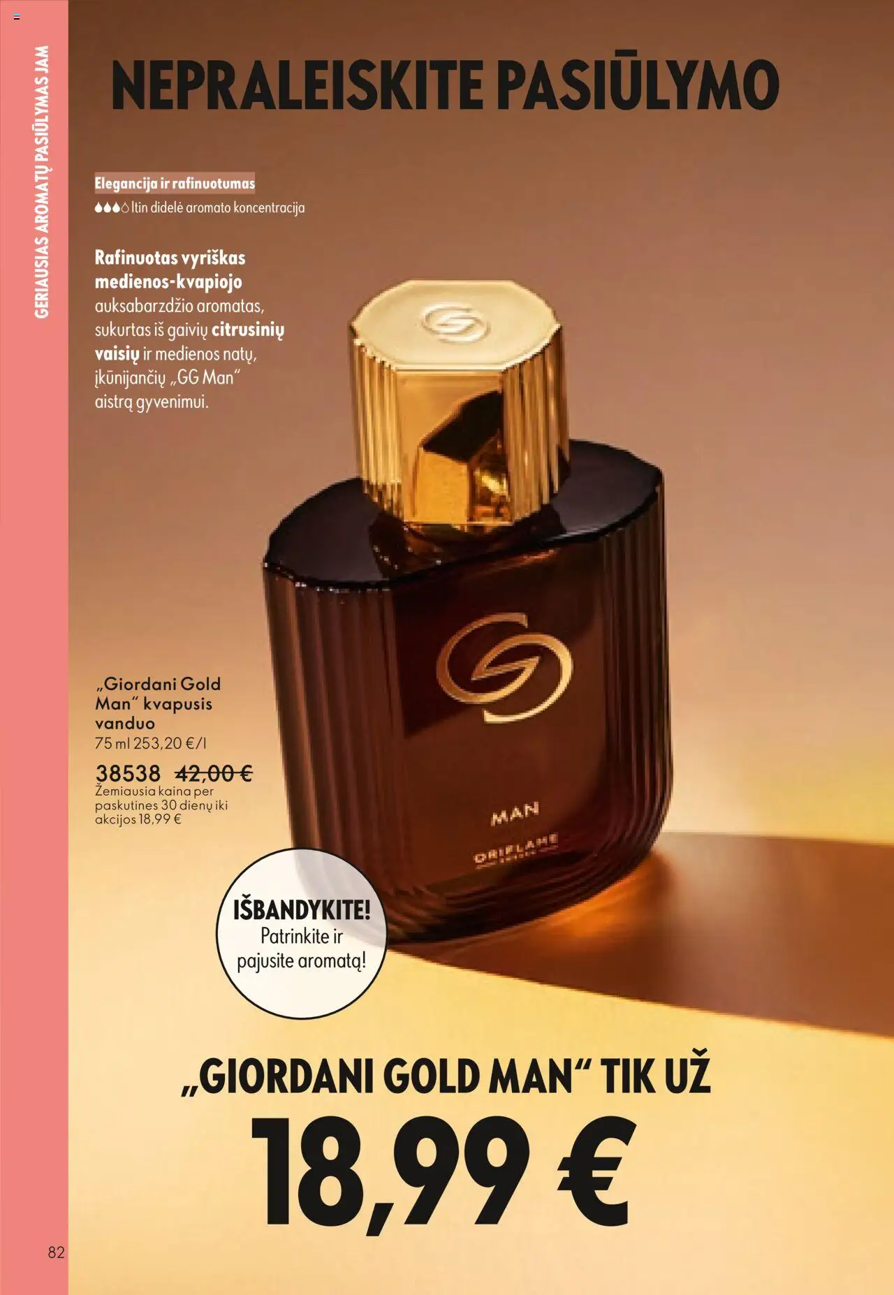 Oriflame akcijos nuo 08.10.2025 | Puslapis: 82 | Prekių: Kvapusis vanduo