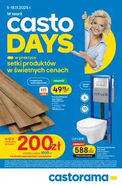 Pogląd oferty "Castorama Gazetka" - ważna od 05.11.2025