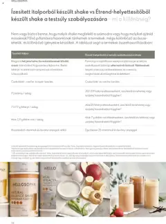 Oriflame akciós ujság - amely érvényes a következő dátumtól: 09.11.2023 | Oldal: 34 | Termékek: Szójatej, Fehérje, Csokoládé, Italpor