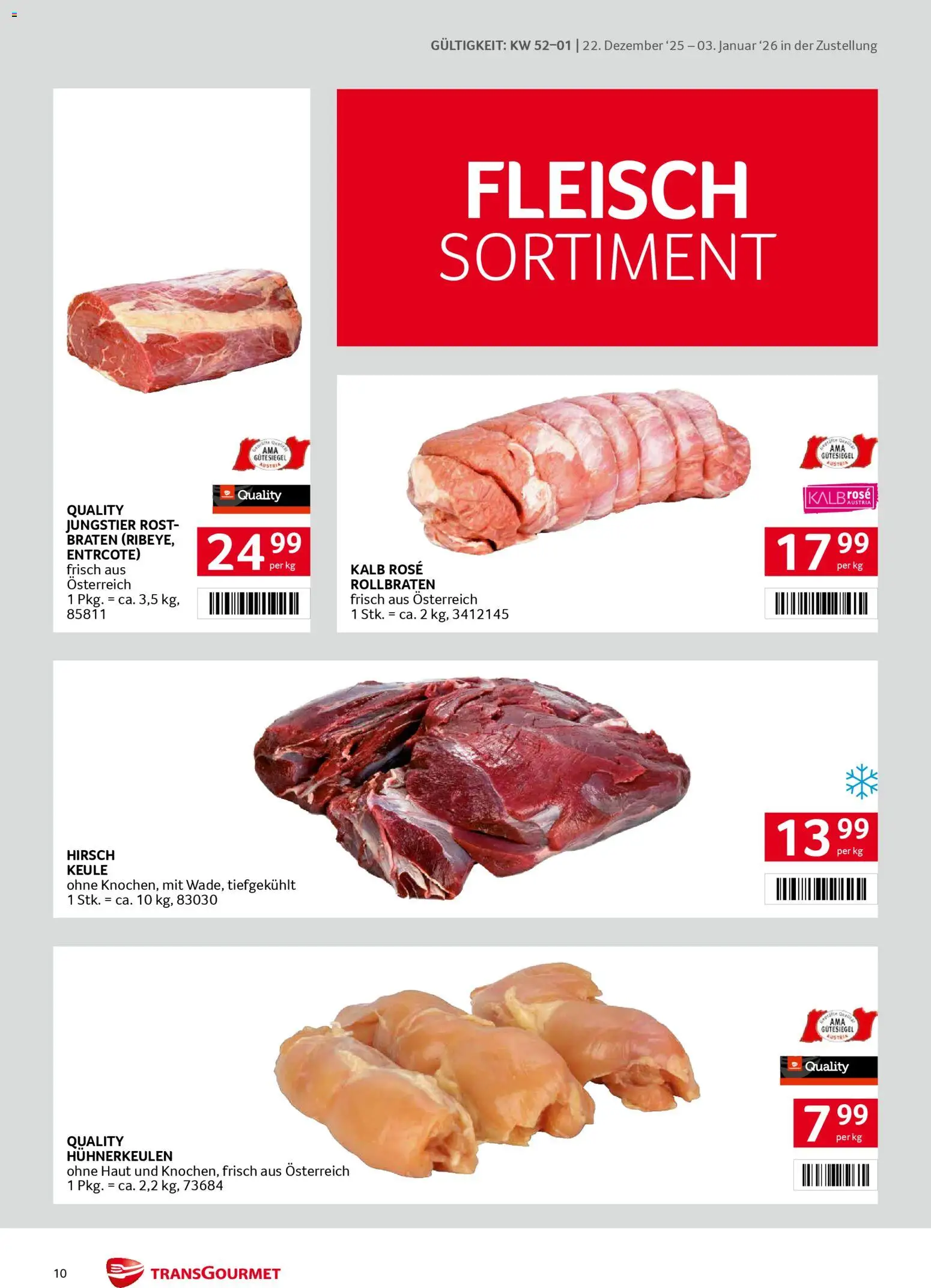 Transgourmet Zustellaktion gültig ab 22.12.2025 | Seite: 10