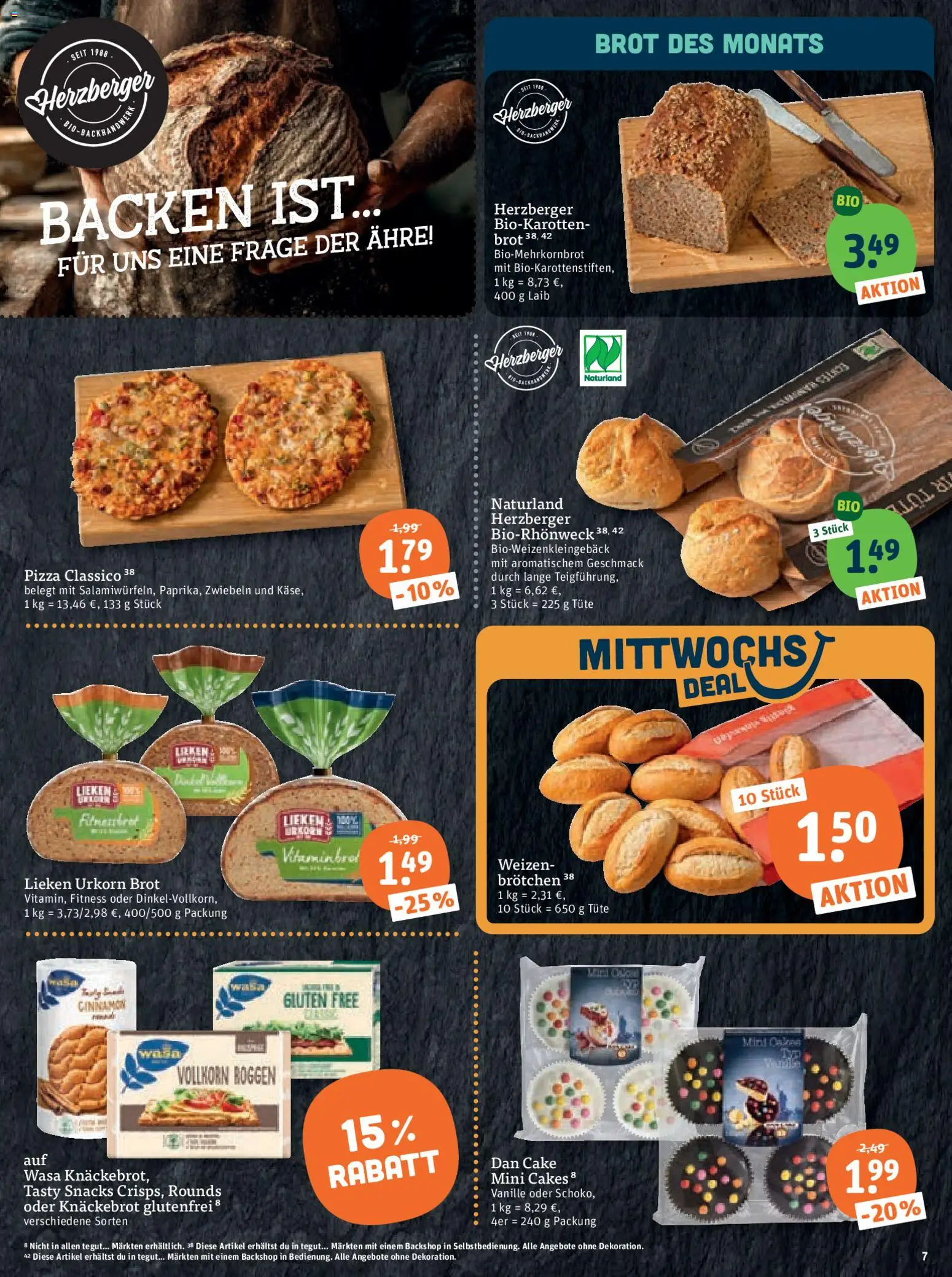 Tegut Prospekt 	 – gültig ab 10.04.2026 | Seite: 9 | Produkte: Zwiebeln, Brot, Pizza