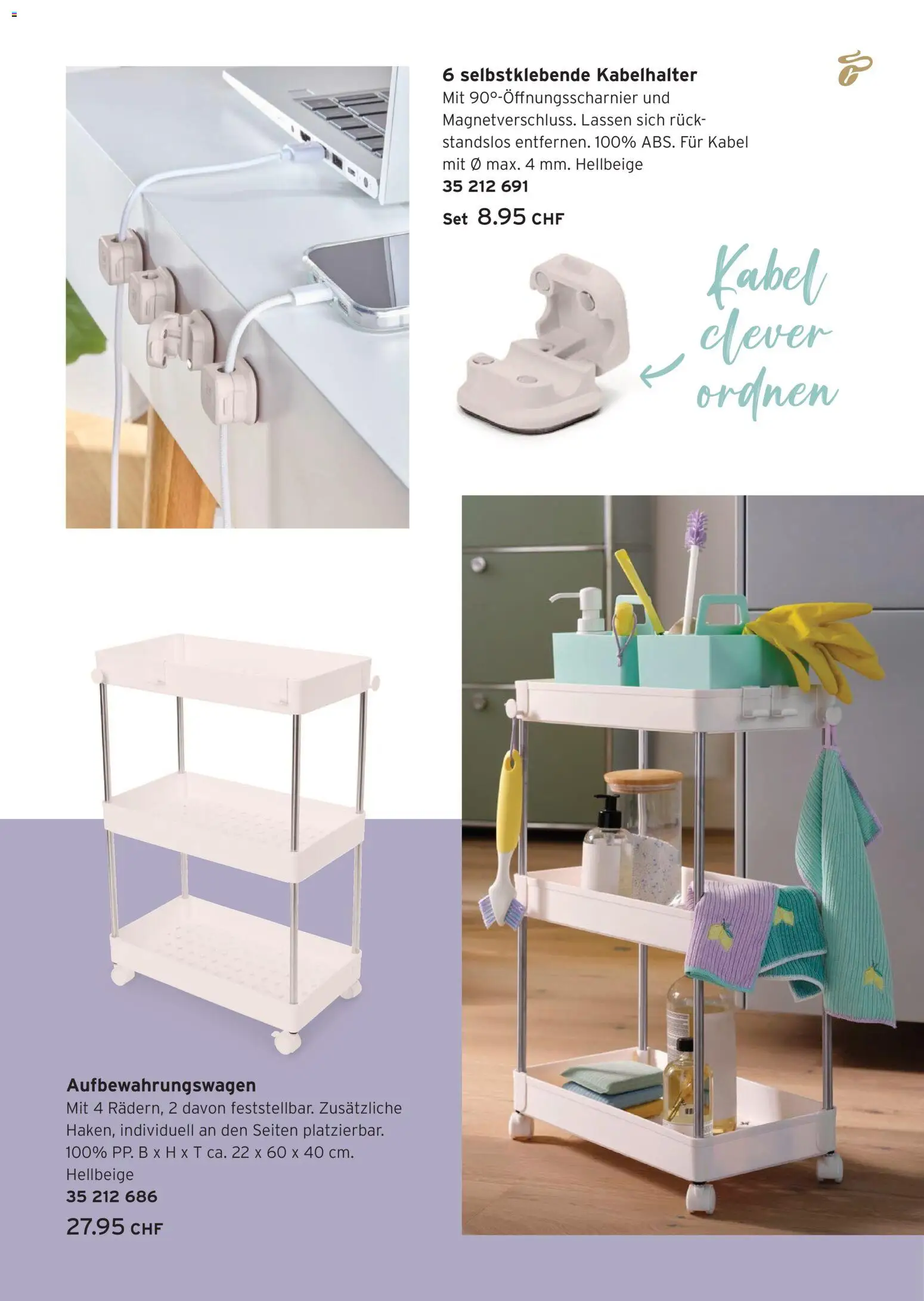 Tchibo Aktionen Mehr Farbe, mehr Frische – gültig ab 20.01.2026 | Seite: 15 | Produkte: Kabel