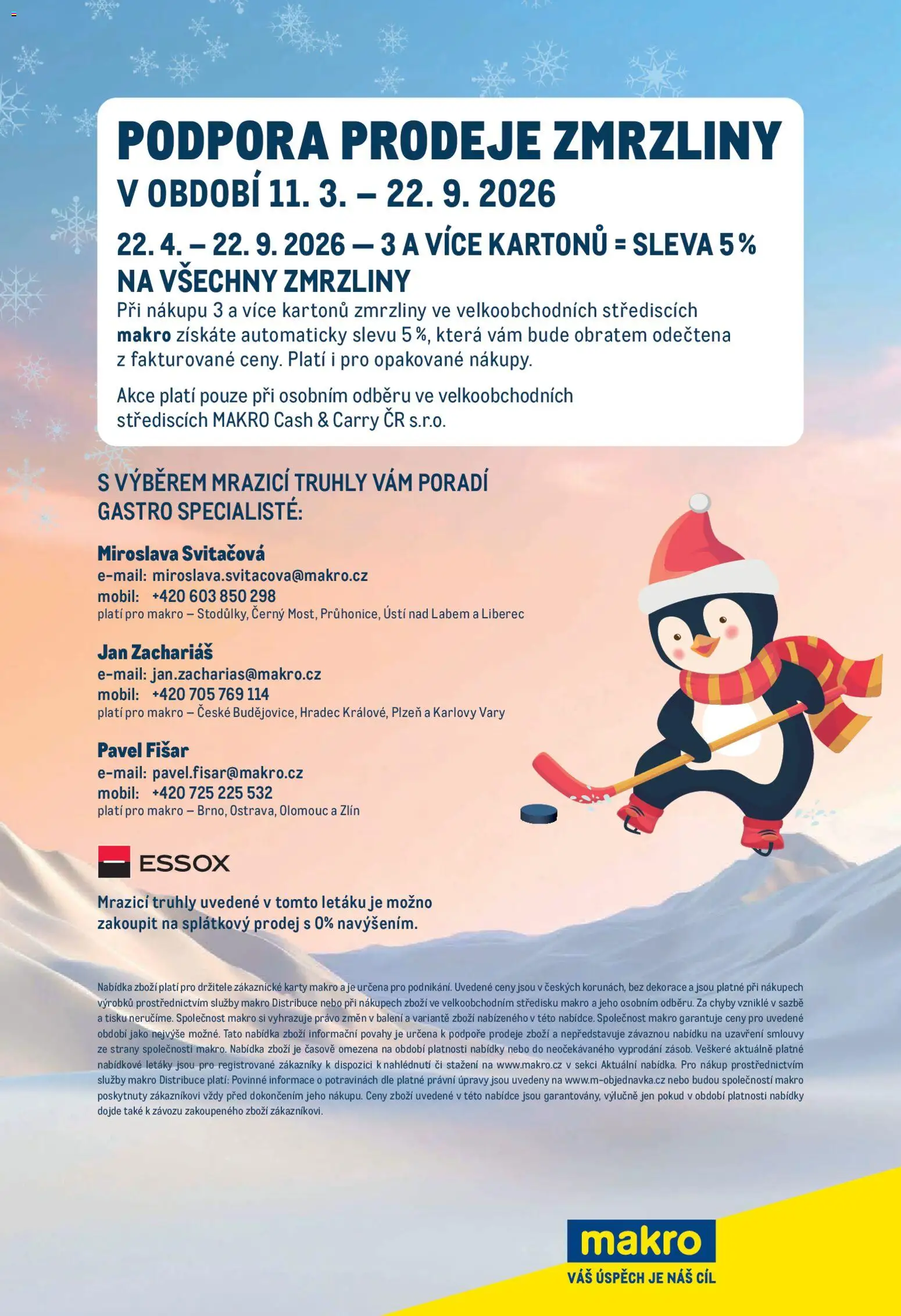 Makro leták - Doba zmrzlinová od 11.03.2026 | Strana: 16 | Produkty: Zmrzliny, Karty, Dekorace