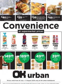 Preview of OK Foods specials valid from 23.07.2025