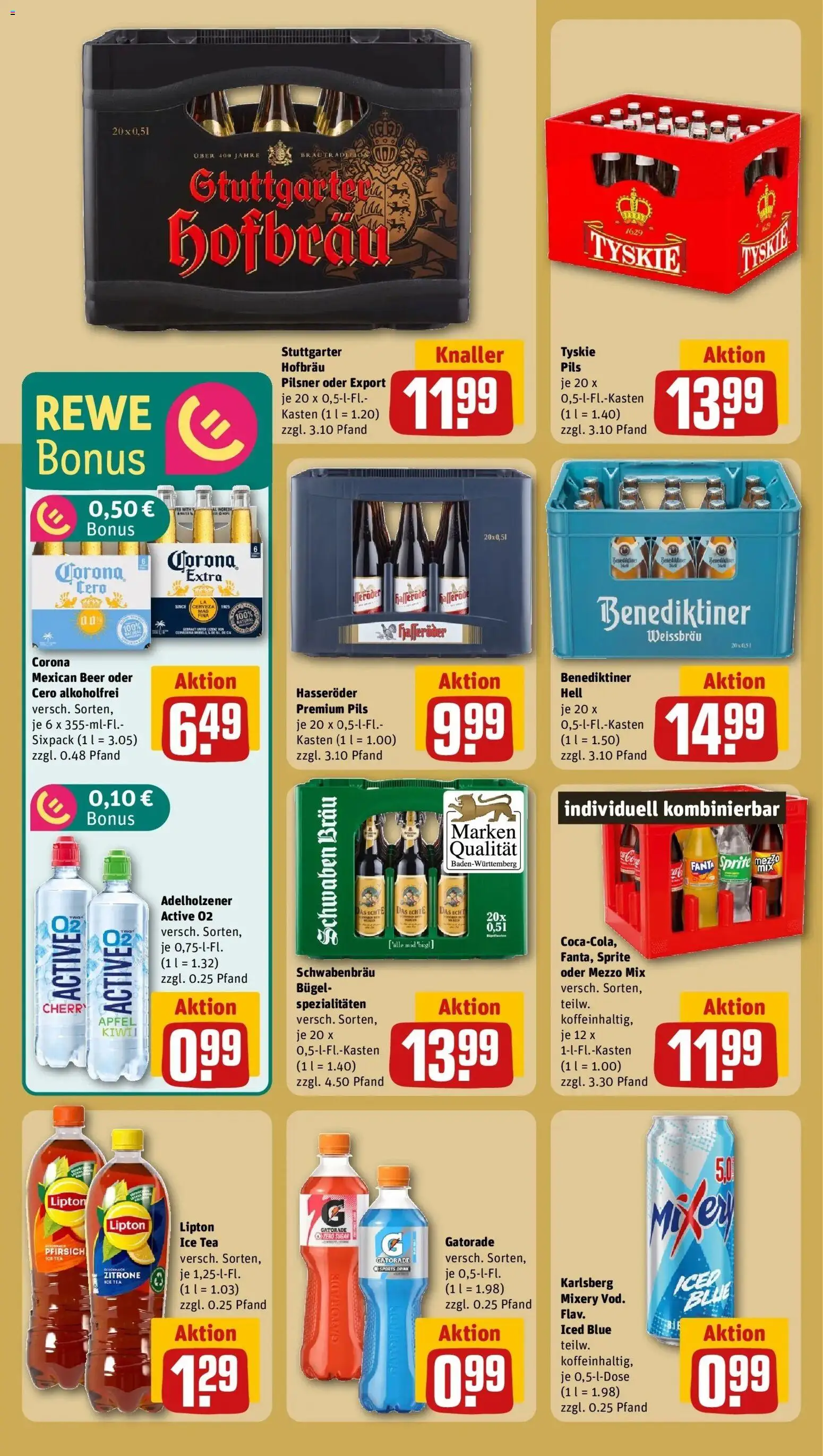 Rewe Prospekt Fridingen An Der Donau	 – gültig ab 05.04.2026 | Seite: 18 | Produkte: Tyskie, Pils, Mixery, Oder mezzo mix