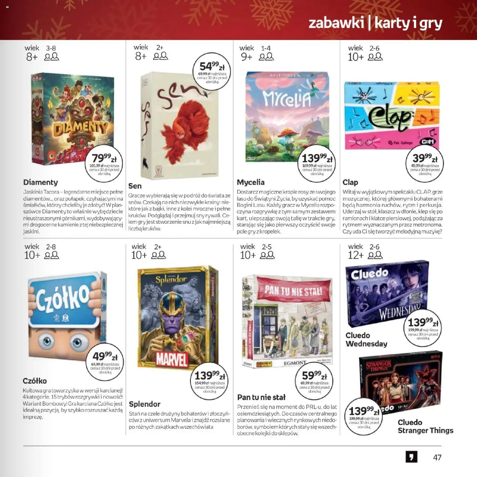 Empik promocje - Xmas Zabawki od 26.11.2025 | Strona: 47 | Produkty: Gracz, Gra, Gry