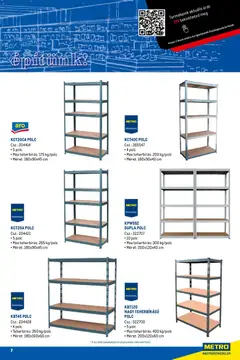 Metro - Üzletet építünk! - amely érvényes a következő dátumtól: 01.03.2026 | Oldal: 7 | Termékek: Polc