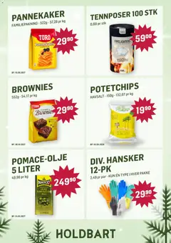 Forhåndsvisning av Holdbart kundeavis gyldig fra 09.12.2025 | Side: 6 | Produkter: Hansker, Uscător rufe, Суміш дитяча, Skrue