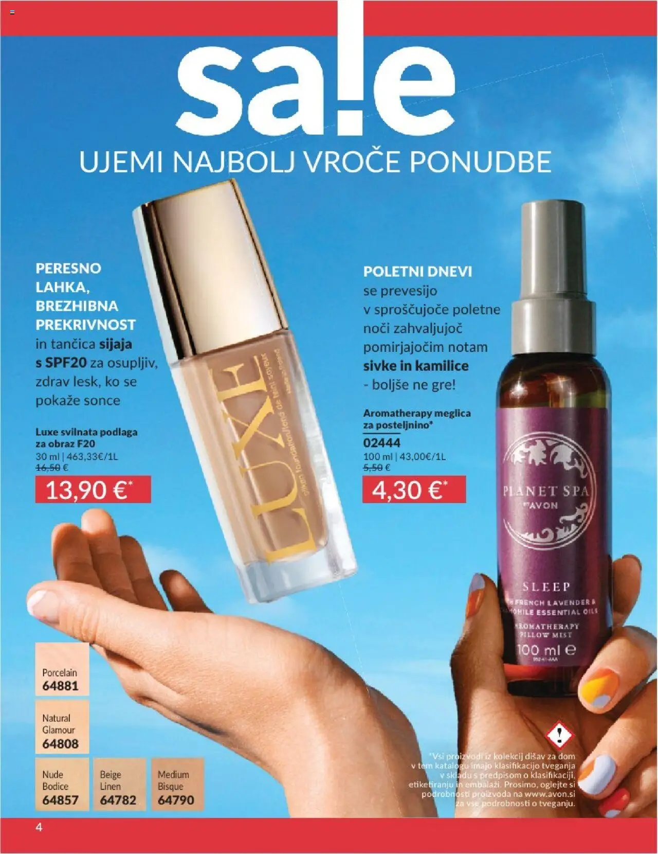 Avon katalog │ velja od 01.07.2025 | Stran: 4