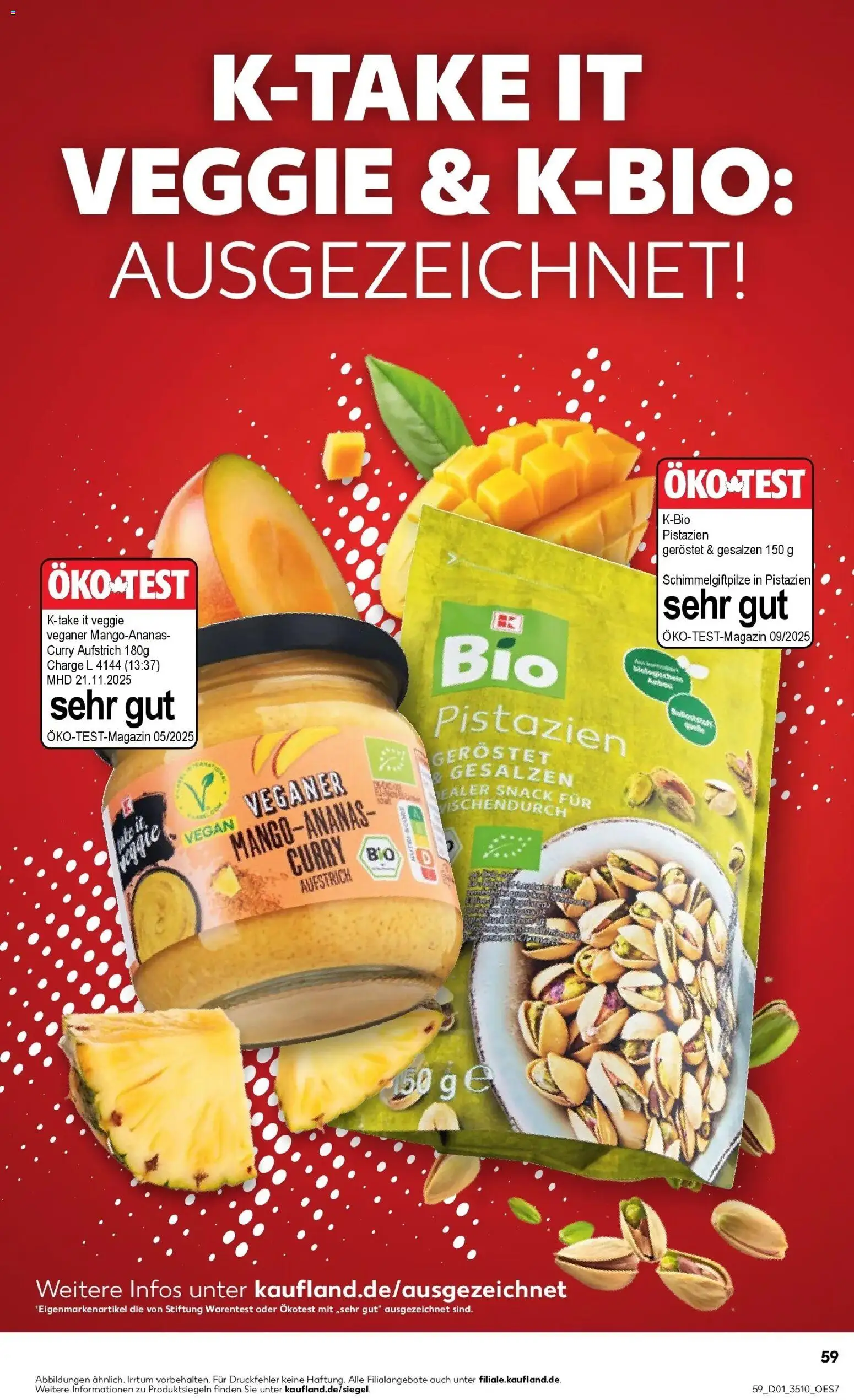 Kaufland prospekt Bad Langensalza	 – gültig ab 05.01.2026 | Seite: 61 | Produkte: Pistazien