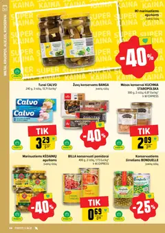 IKI leidinys galioja nuo 09.02.2026 | Puslapis: 44 | Prekių: Agurkai, Konservuoti pomidorai, Kiauliena, Pomidorai