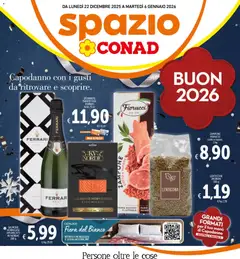 Anteprima del volantino Volantino Spazio Conad	 valido a partire dal 22.12.2025