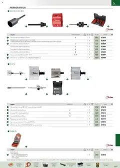 Rexel - Prévisualisation de Rexel EPI, mesure, outillage, fixations et consommables valide à partir de 01.12.2024 | Page: 51 | Produits: Adaptateur, Cloche, Mortier