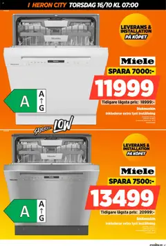 Power - erbjudanden - Förhandsvisning av reklamblad från butik Power aktuell från 16.10.2025 | Sida: 67 | Produkter: Diskmaskin, Galler, Kuvert
