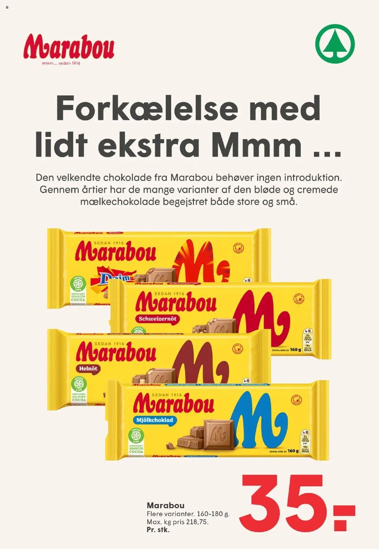 Spar tilbudsavis – gyldig fra 03.10.2025 | Side: 34 | Produkter: Chokolade