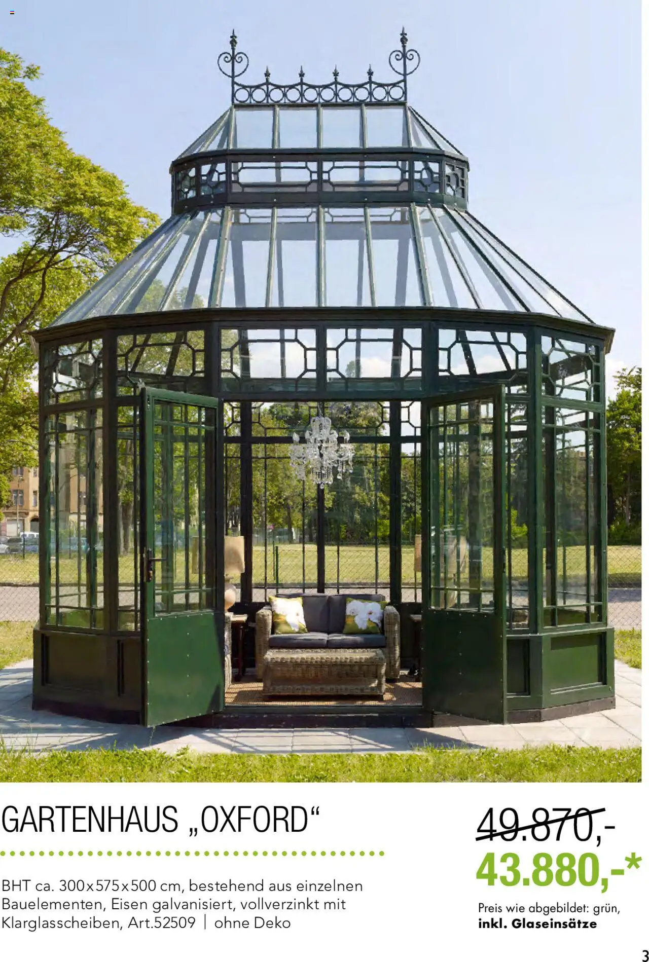 Rahaus Prospekt Gartenhäuser – gültig ab 01.09.2022 | Seite: 3