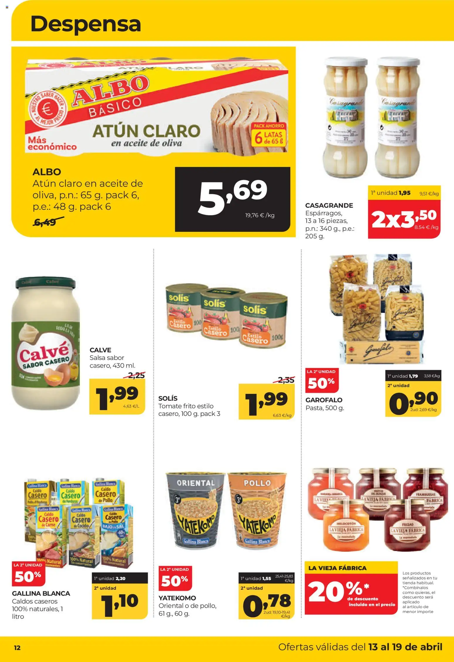 Alimerka folleto Asturias │ válido desde el 13.04.2026 | Página: 12