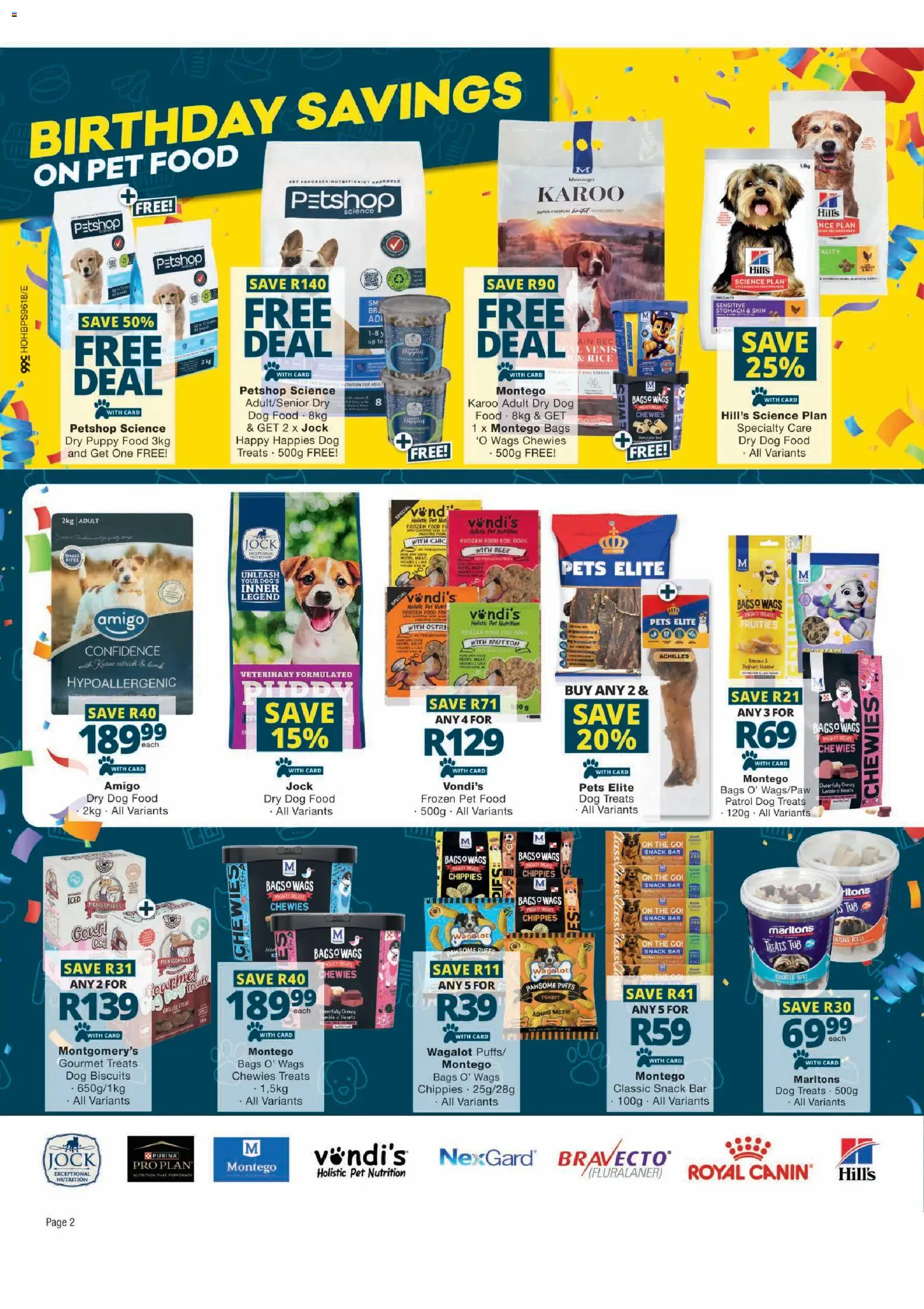 New Checkers catalogue – valid from 20.04.2026 | Page: 2 | Products: Pet food, Biscuits, Rice, Dog food