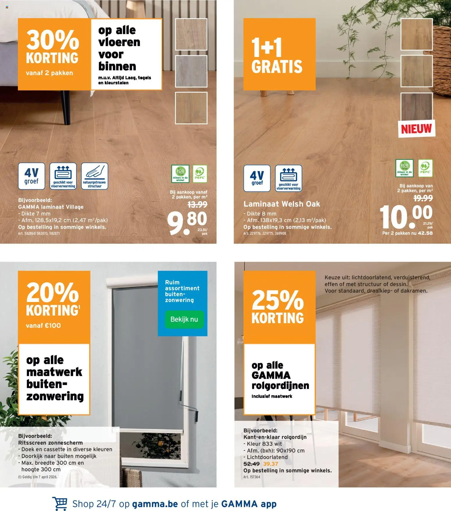 {H1} | Pagina: 9 | Producten: Vloeren