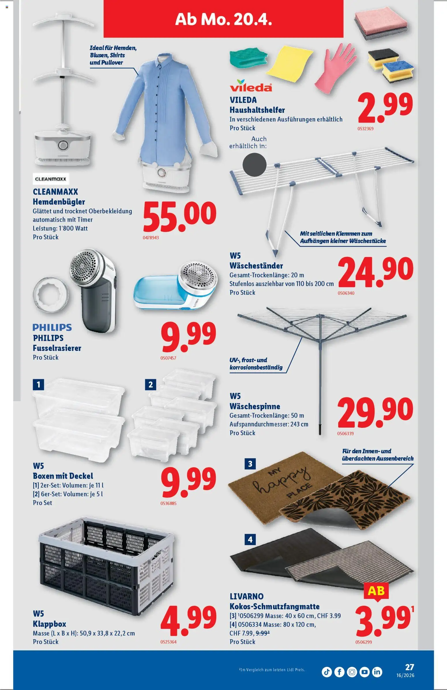 Lidl aktionen – gültig ab 16.04.2026 | Seite: 27