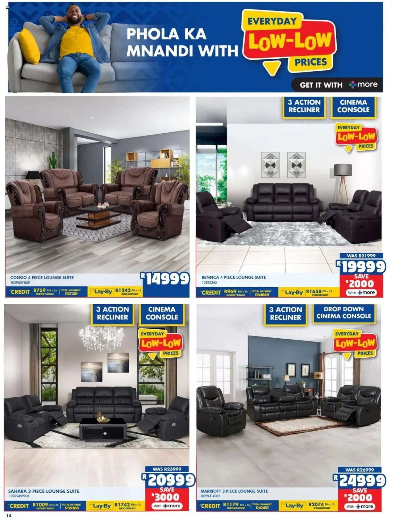 New Russells catalogue – valid from 18.09.2025 | Page: 14 | Products: Lounge suite