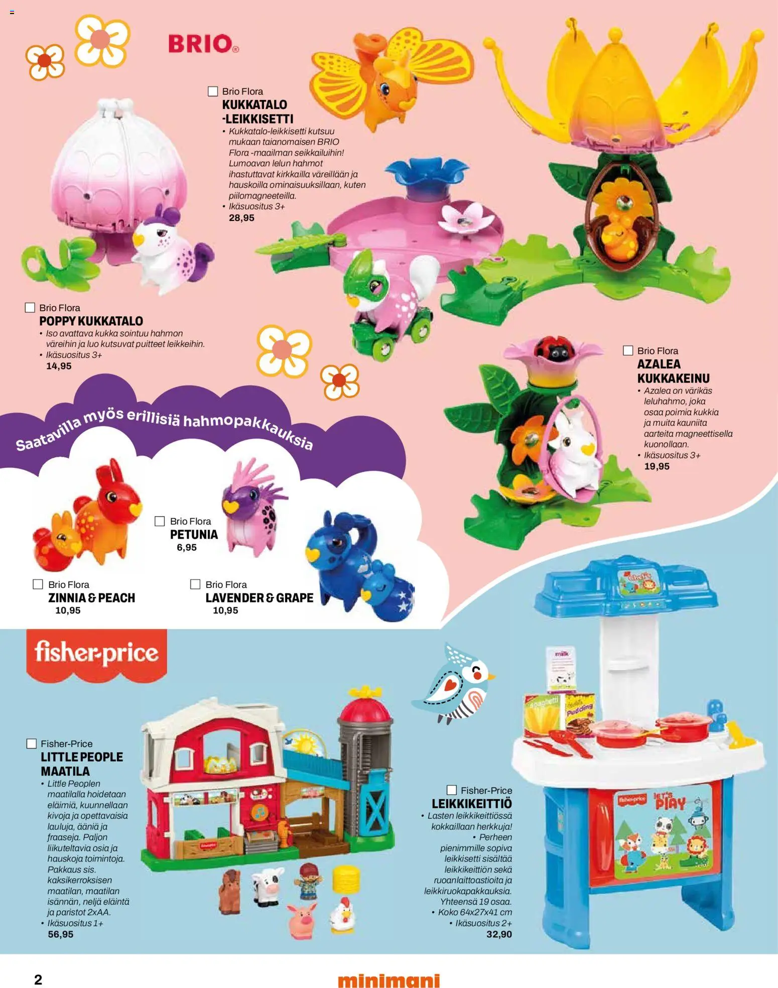 Minimani - Lelulehti 2025 – voimassa 12.11.2025 alkaen | Sivu: 2 | Tuotteet: Paristot
