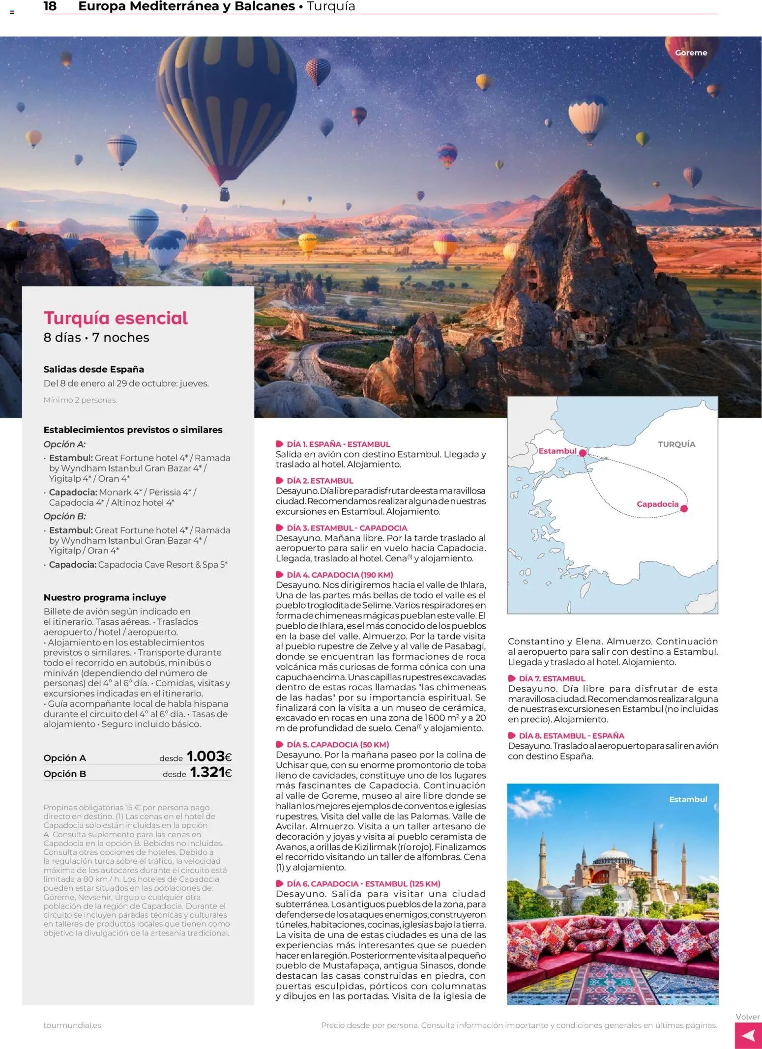 Viajes El Corte Inglés Europa │ válido desde el 01.01.2026 | Página: 18